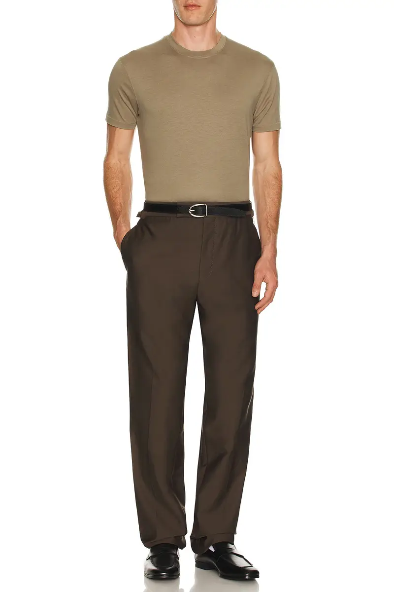 TOM FORD Lyocell Cotton Short Sleeve Crew Neck | Thumbnail 3 TOM FORD Lyocell Cotton Short Sleeve Crew Neck | Thumbnail 3