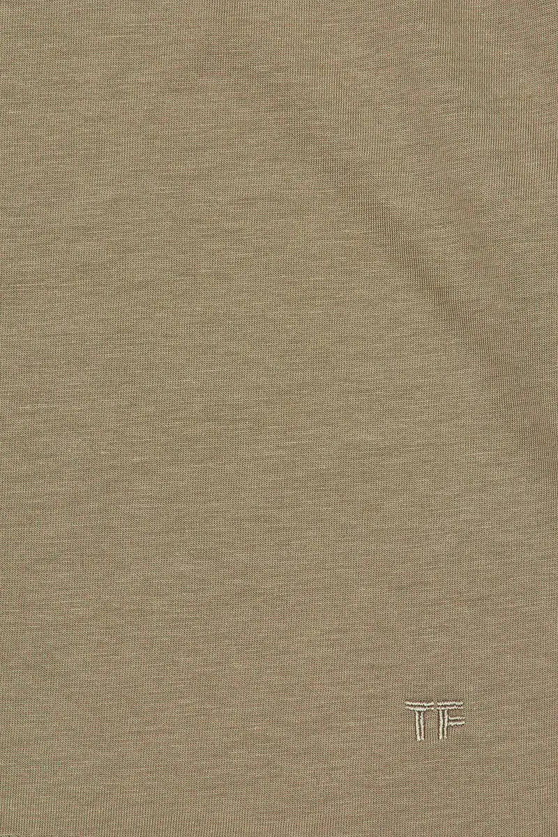 TOM FORD Lyocell Cotton Short Sleeve Crew Neck | Thumbnail 5 TOM FORD Lyocell Cotton Short Sleeve Crew Neck | Thumbnail 5