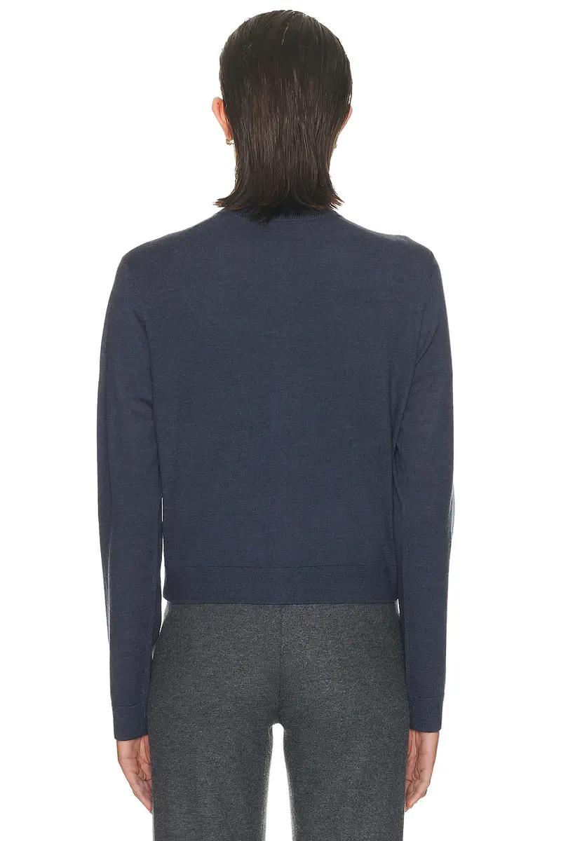 LESET James Mock Neck Cardigan | Thumbnail 3 LESET James Mock Neck Cardigan | Thumbnail 3
