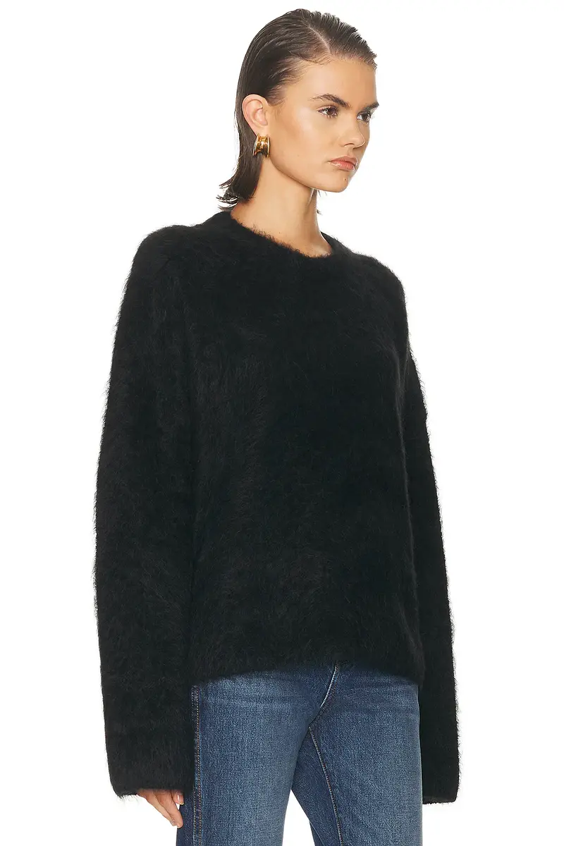 TOTEME Boxy Alpaca Knit Sweater | Thumbnail 2