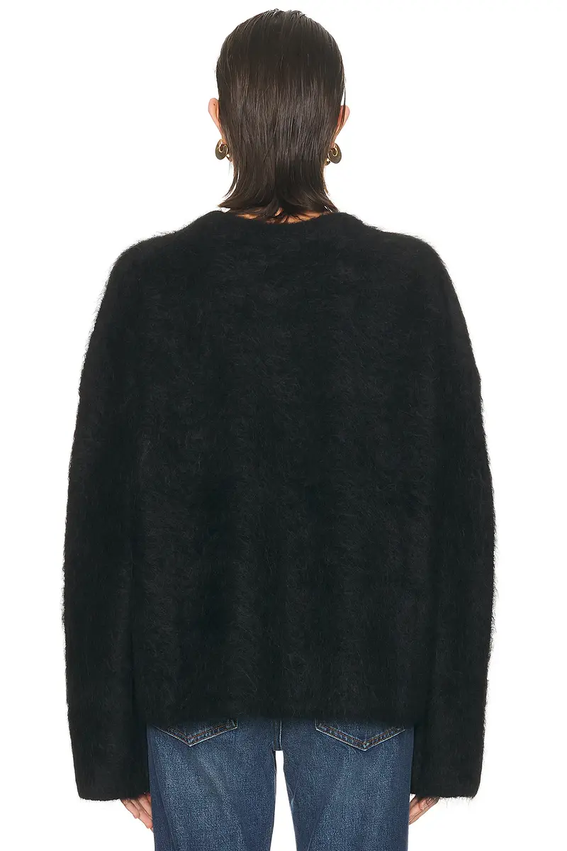 TOTEME Boxy Alpaca Knit Sweater | Thumbnail 3