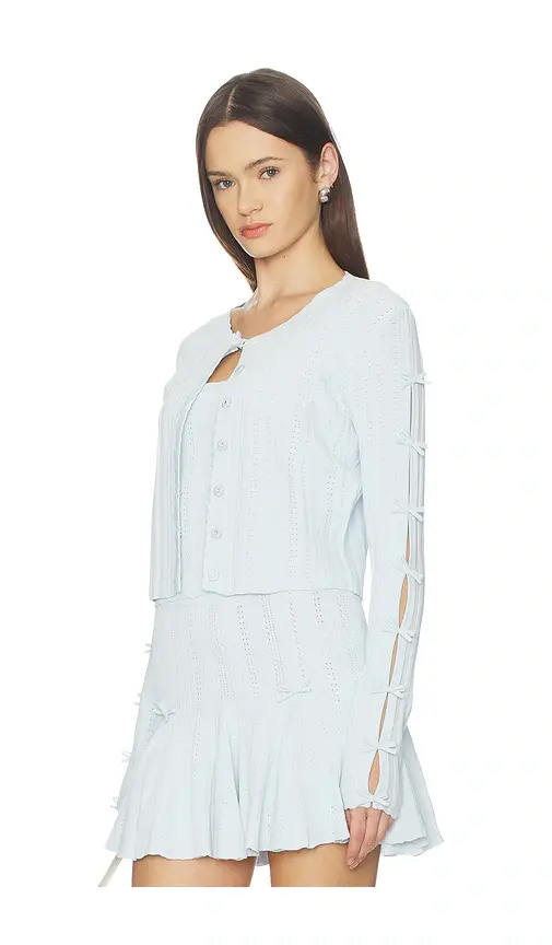 LoveShackFancy Zoriah Cardigan | Image 1 LoveShackFancy Zoriah Cardigan | Image 1