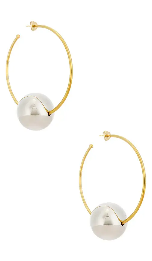 Elina Large Hoop Earrings