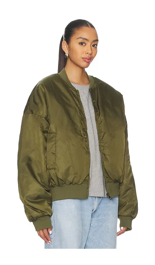 LIONESS Essential Bomber Jacket | Thumbnail 2
