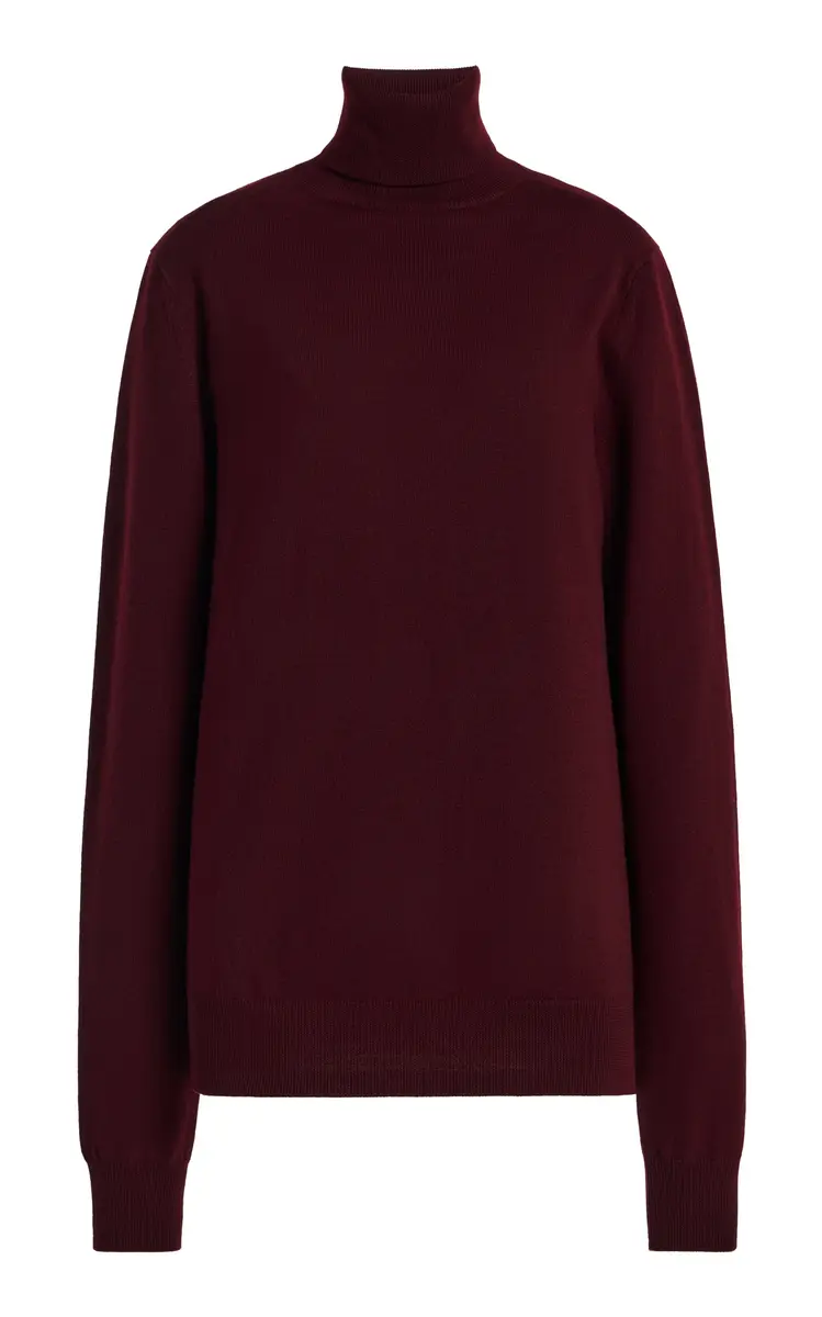 The Frankie Shop Eve Thin Wool Turtleneck Sweater | Thumbnail 6 The Frankie Shop Eve Thin Wool Turtleneck Sweater | Thumbnail 6