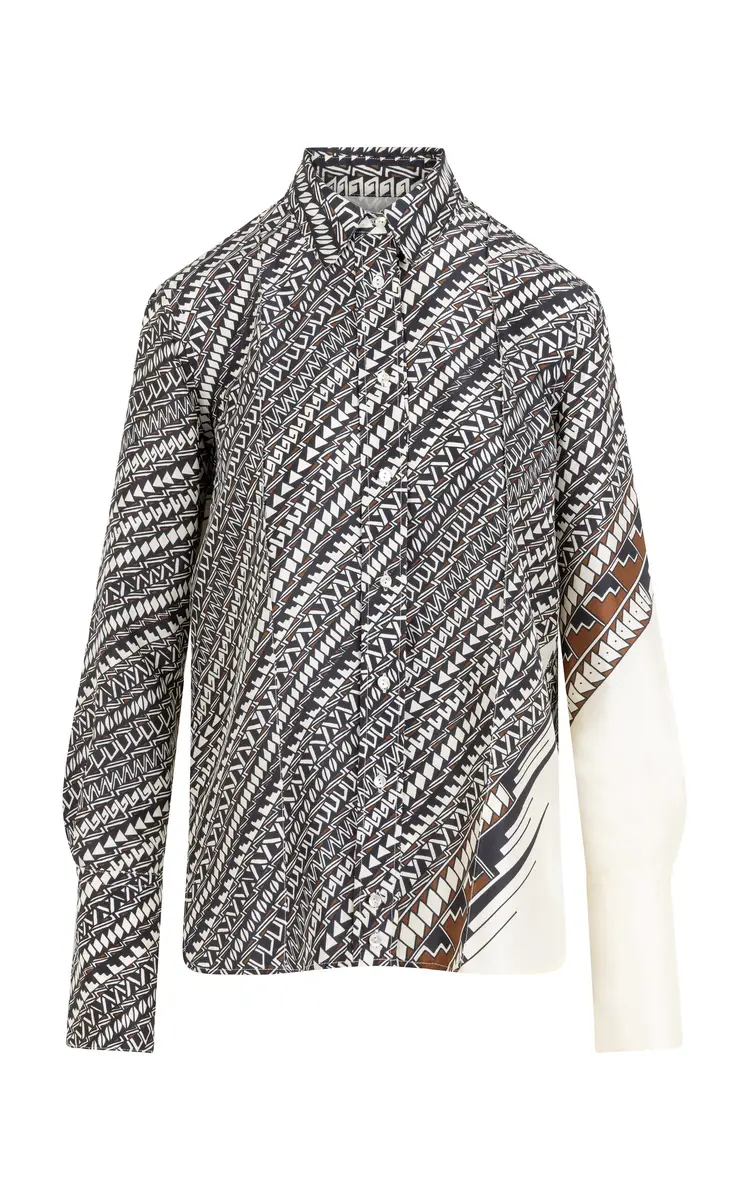 Heirlome Alex Jurado-Printed Silk Shirt | Thumbnail 6 Heirlome Alex Jurado-Printed Silk Shirt | Thumbnail 6