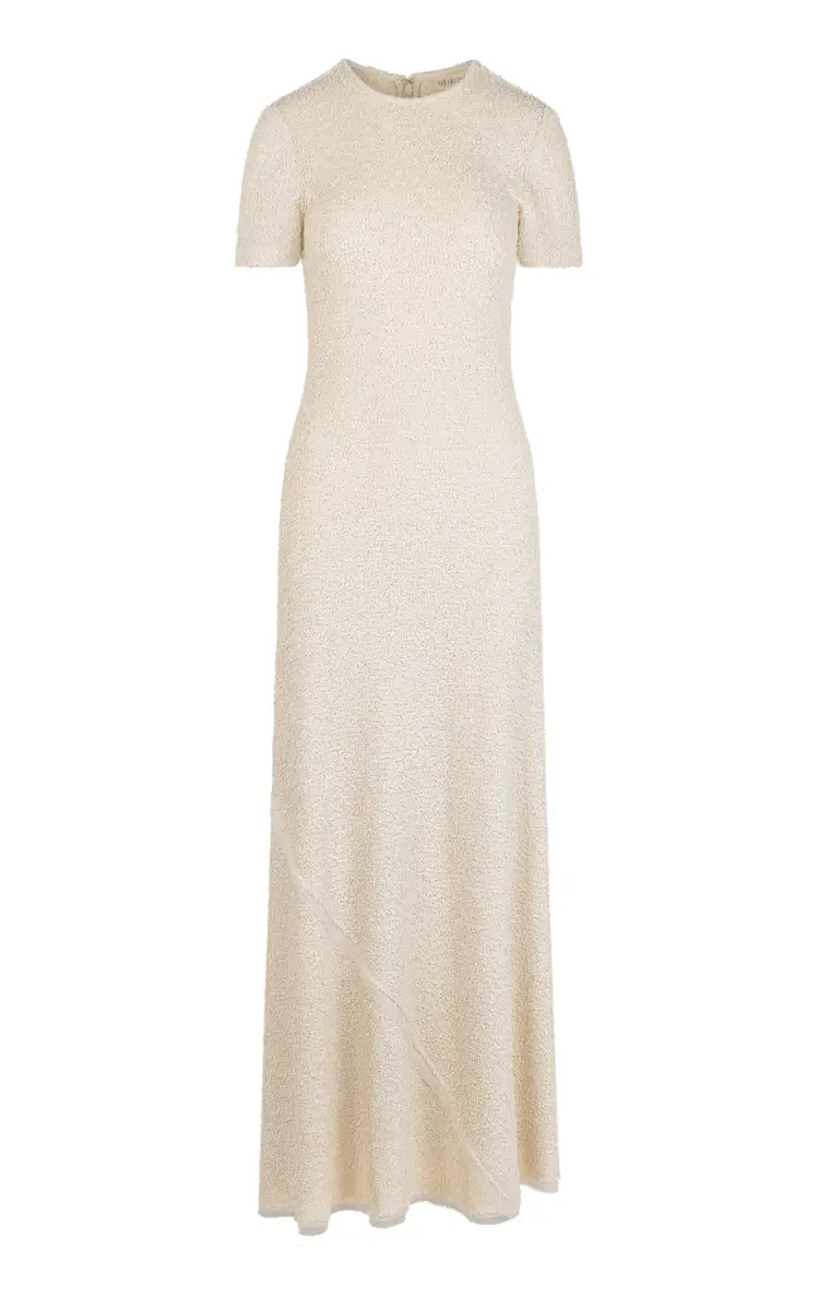 Heirlome Julia Textured-Crepe Maxi Dress | Image 1 Heirlome Julia Textured-Crepe Maxi Dress | Image 1