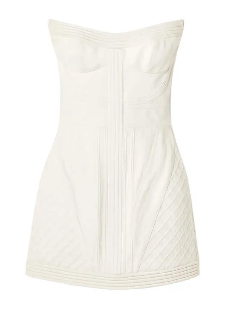 Zimmermann Rebellion Strapless Cotton Mini Dress | Image 1 Zimmermann Rebellion Strapless Cotton Mini Dress | Image 1