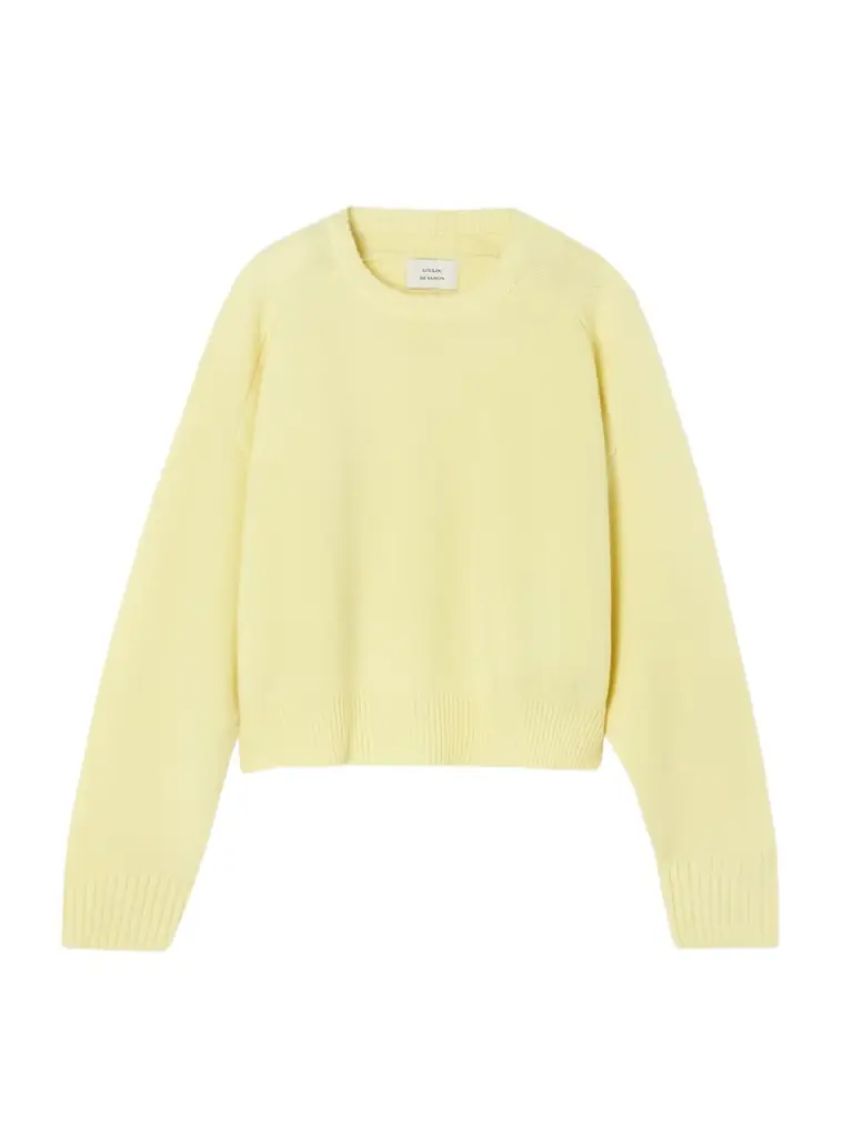 Loulou de Saison Bruzzi Cropped Wool And Cashmere-blend Sweater | Image 1 Loulou de Saison Bruzzi Cropped Wool And Cashmere-blend Sweater | Image 1