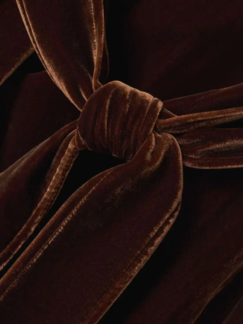 Olivia von Halle Jagger Velvet Pajama Set | Thumbnail 4 Olivia von Halle Jagger Velvet Pajama Set | Thumbnail 4