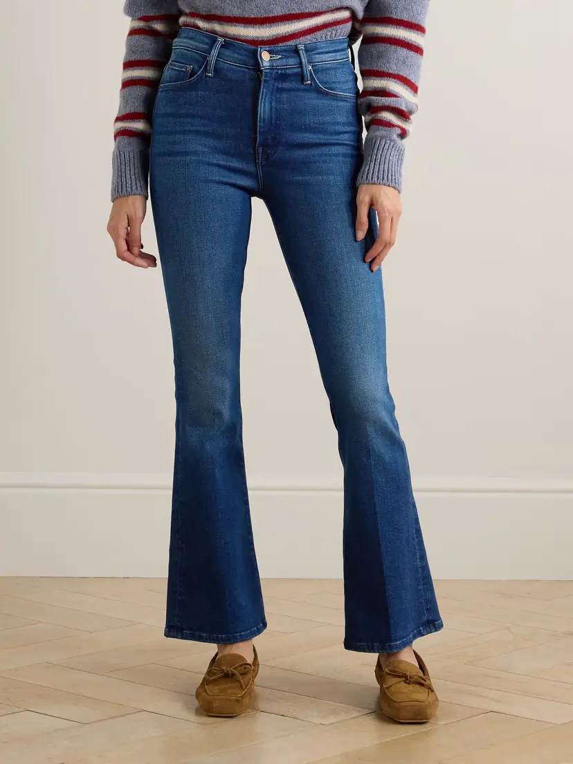 Mother The Weekender Mid-rise Flared Jeans | Thumbnail 3