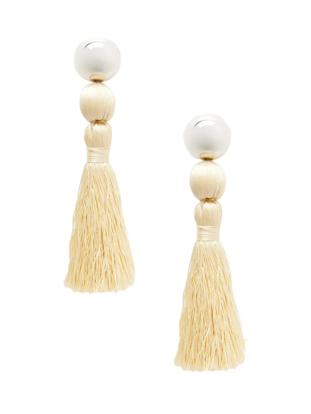 Venetian Tasseled Sterling Silver Earrings