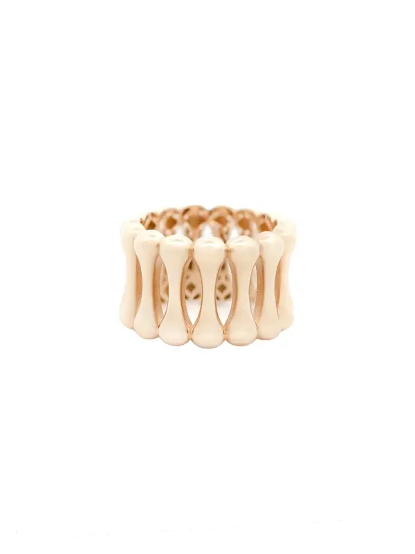 14K Gold Open Cut Ring