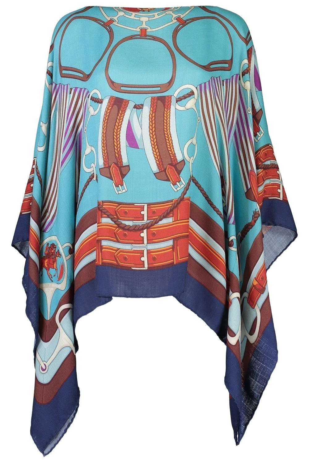 RANI ARABELLA Printed Poncho