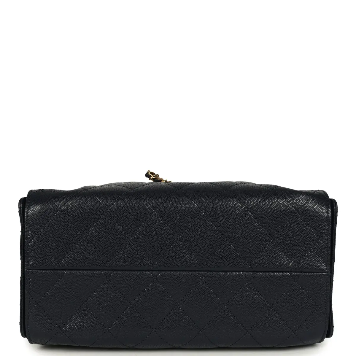 Chanel Chanel Small 25 Hobo Bag Dark Navy Caviar Antique Gold Hardware | Thumbnail 7
