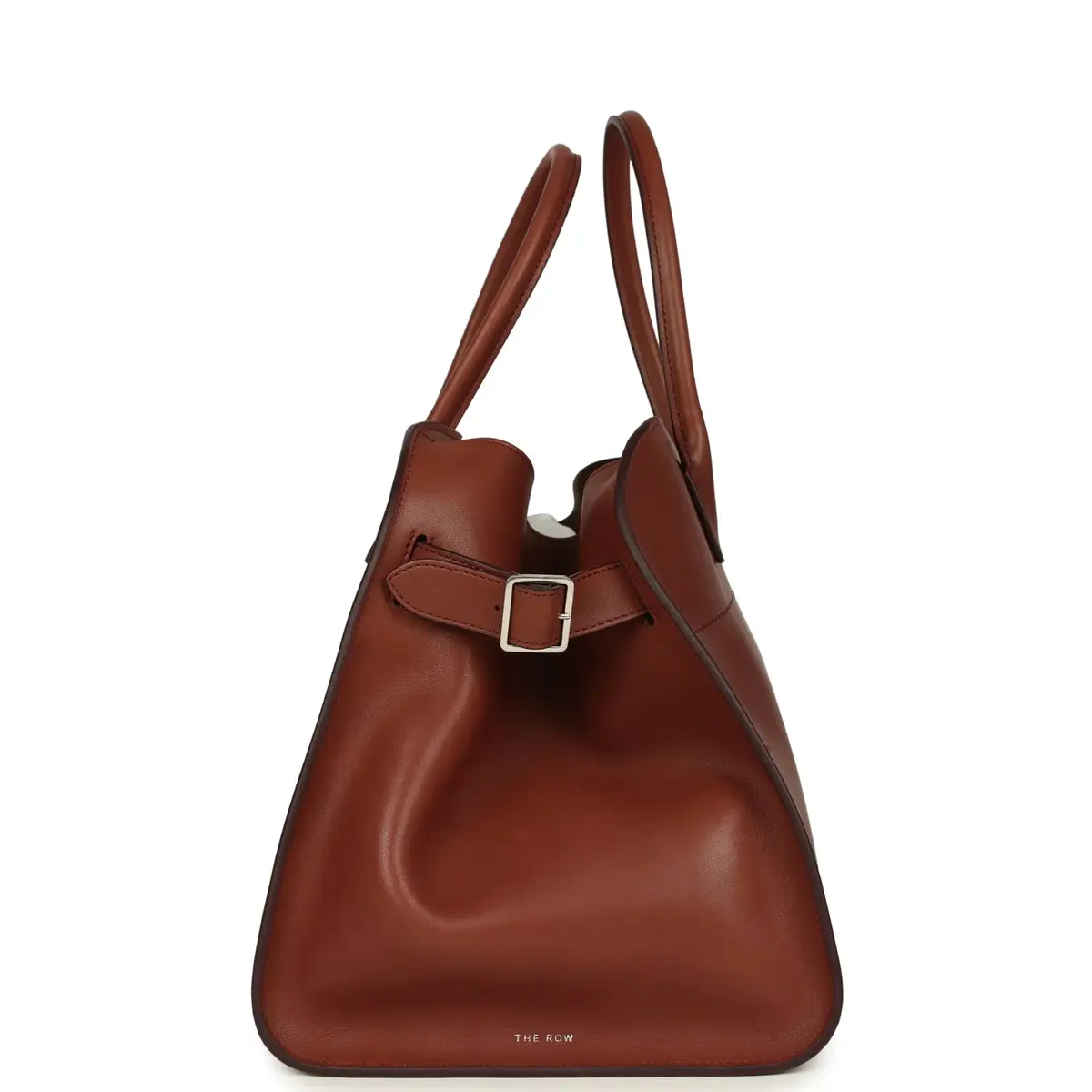 The Row The Row Soft Margaux 15 New Burgundy Saddle Silver Hardware | Thumbnail 3 The Row The Row Soft Margaux 15 New Burgundy Saddle Silver Hardware | Thumbnail 3