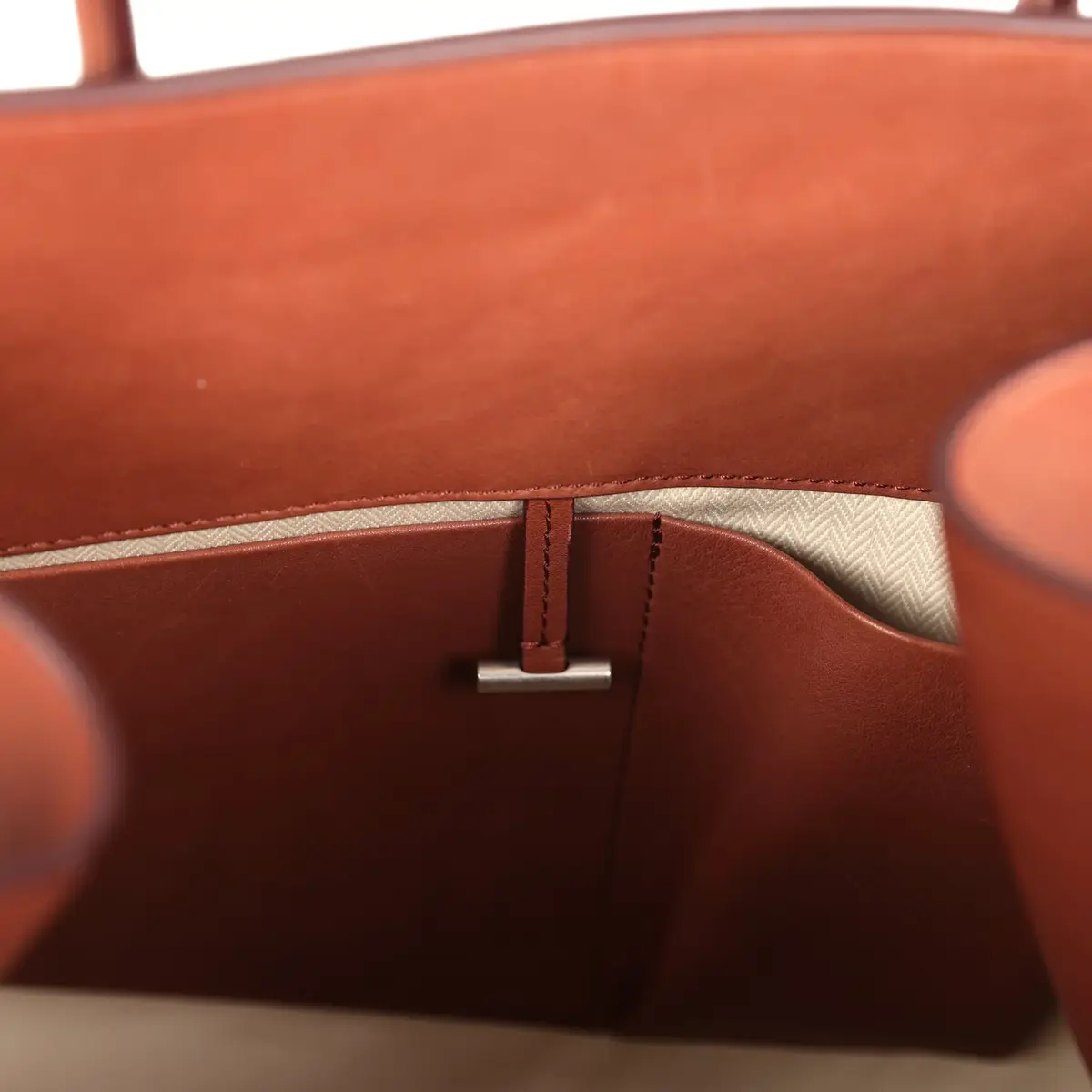 The Row The Row Soft Margaux 15 New Burgundy Saddle Silver Hardware | Thumbnail 10 The Row The Row Soft Margaux 15 New Burgundy Saddle Silver Hardware | Thumbnail 10