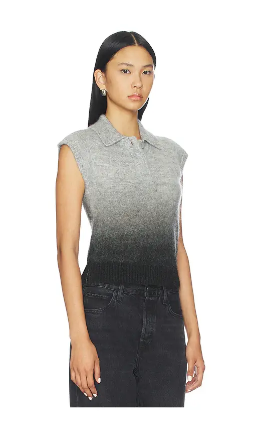 Aligne Lexi Knitted Polo Top | Thumbnail 2