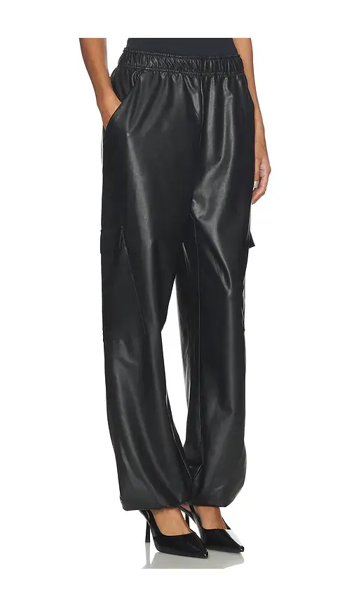 Lapointe Textured Faux Leather Jogger | Thumbnail 2 Lapointe Textured Faux Leather Jogger | Thumbnail 2