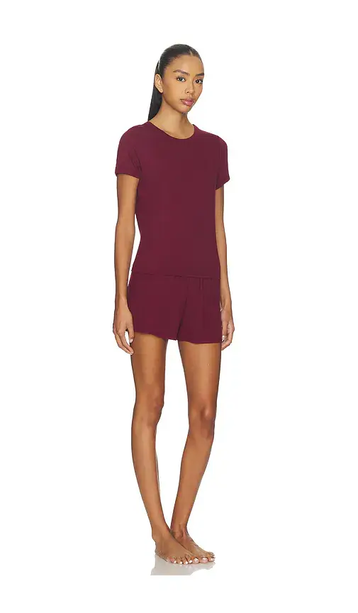Lunya Rib Tee Short Set | Thumbnail 2 Lunya Rib Tee Short Set | Thumbnail 2