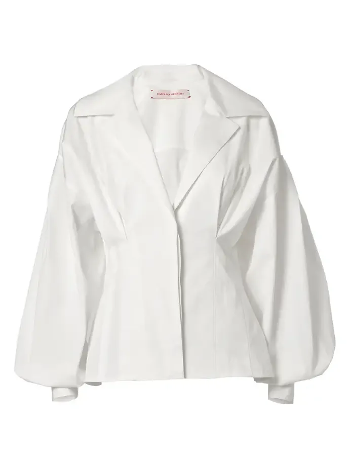 Fitted-Waist Stretch-Cotton Shirt Fitted-Waist Stretch-Cotton Shirt