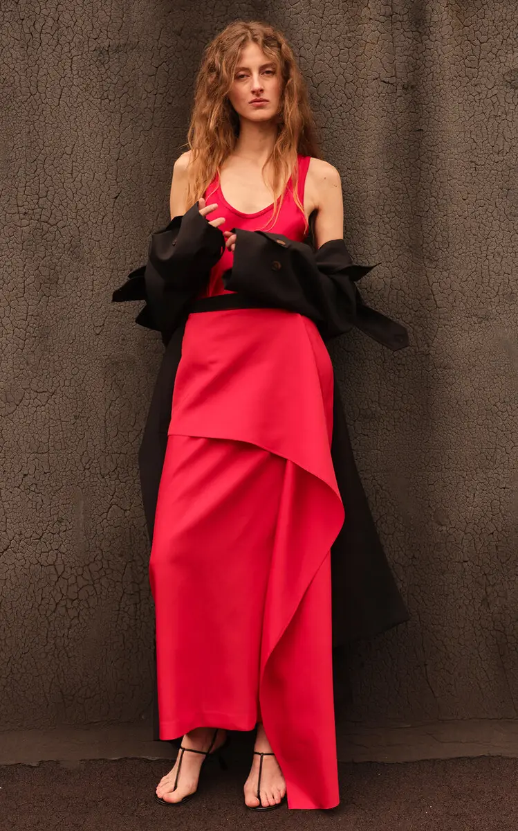 Heirlome Helena Layered Silk Maxi Skirt | Thumbnail 2 Heirlome Helena Layered Silk Maxi Skirt | Thumbnail 2