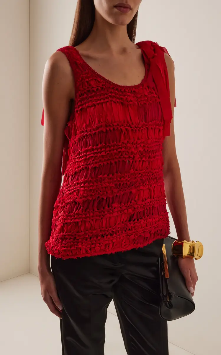 Heirlome Juanita Woven Silk Top | Thumbnail 4