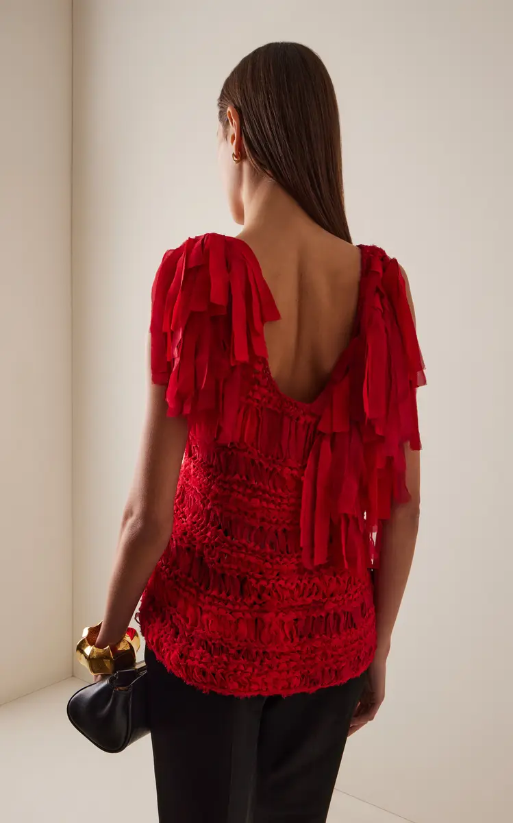 Heirlome Juanita Woven Silk Top | Thumbnail 5