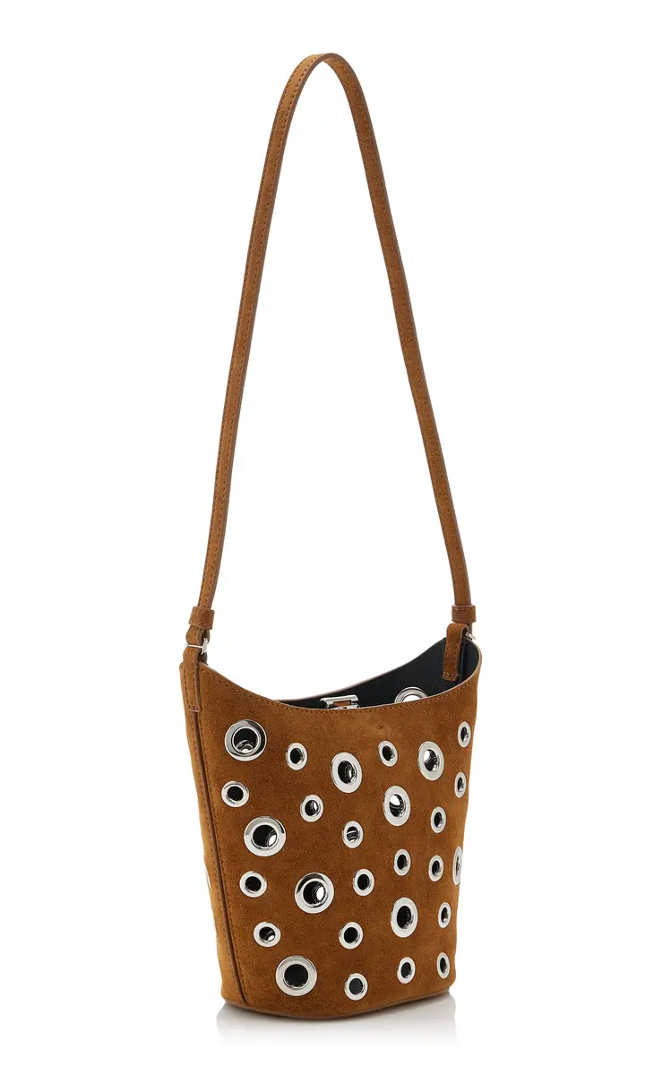 Proenza Schouler Mini Brant Suede Bucket Bag | Thumbnail 3 Proenza Schouler Mini Brant Suede Bucket Bag | Thumbnail 3