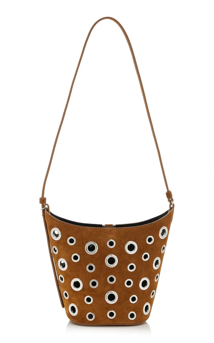 Proenza Schouler Mini Brant Suede Bucket Bag | Thumbnail 4 Proenza Schouler Mini Brant Suede Bucket Bag | Thumbnail 4