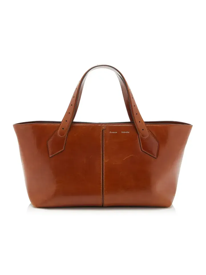 East West Chelsea Leather Tote