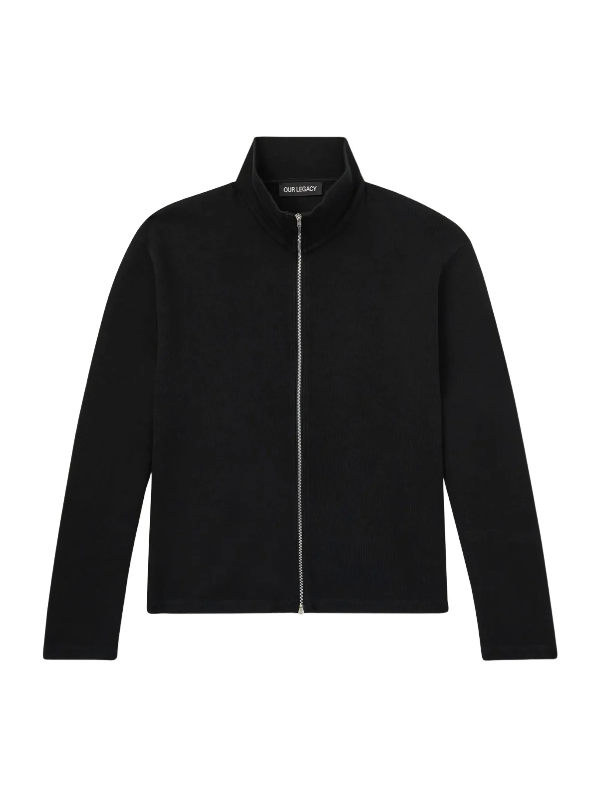 Our Legacy Cropped Cotton-Jersey Zip-Up Sweatshirt - Men