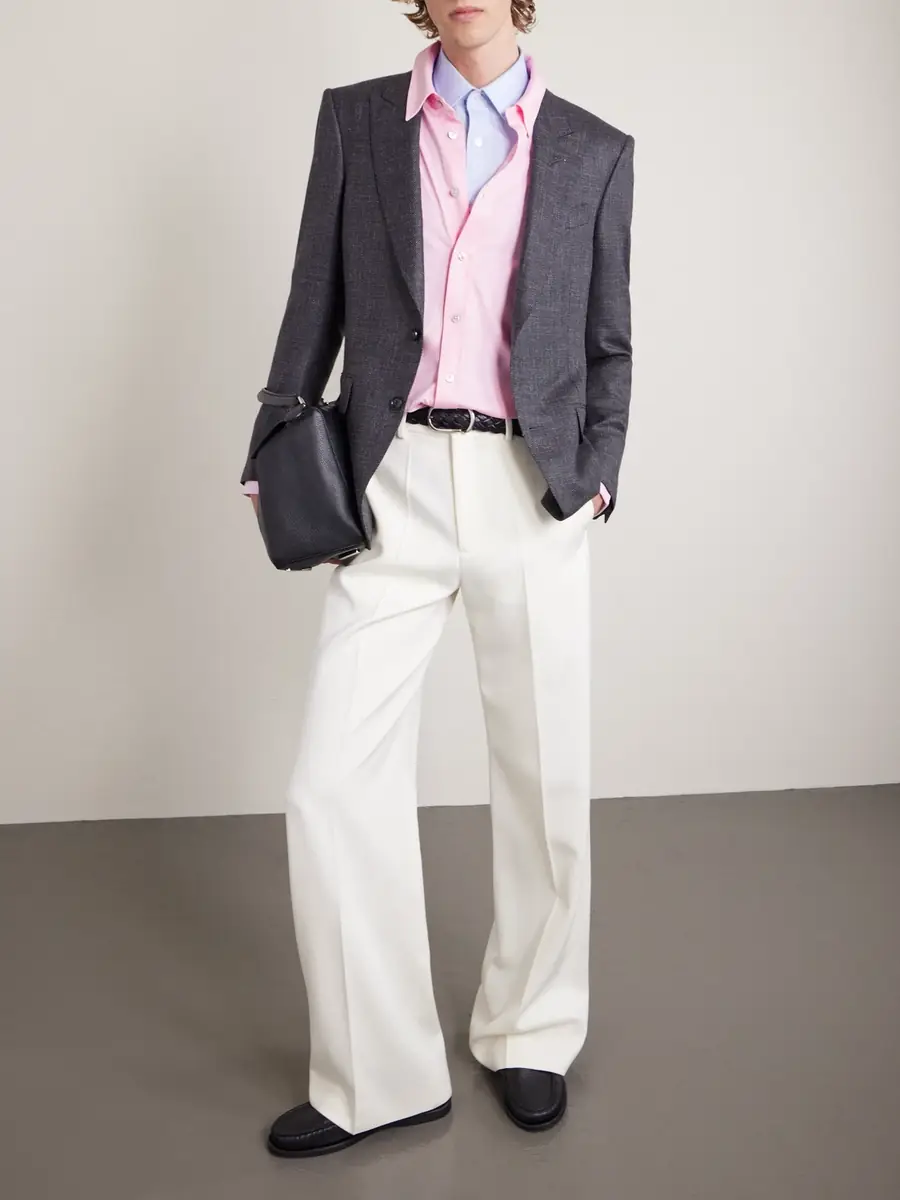 Tom Ford Silk and Cotton-Blend Jersey Shirt - Men | Thumbnail 2