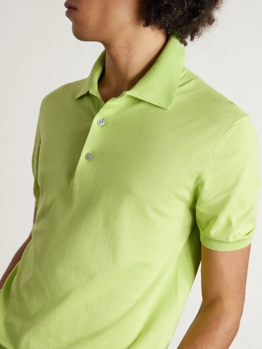 Tom Ford Cotton Polo Shirt - Men | Thumbnail 4