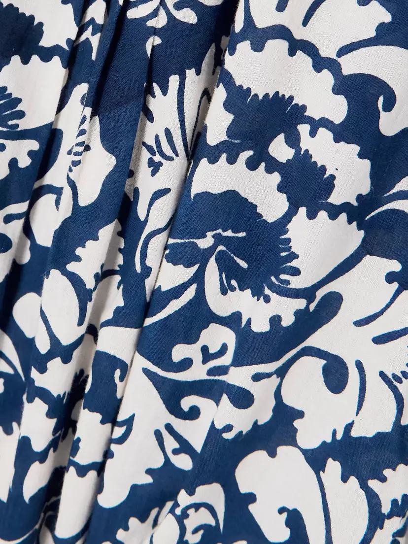 Emporio Sirenuse Chiara Floral-print Cotton Blouse | Thumbnail 5 Emporio Sirenuse Chiara Floral-print Cotton Blouse | Thumbnail 5