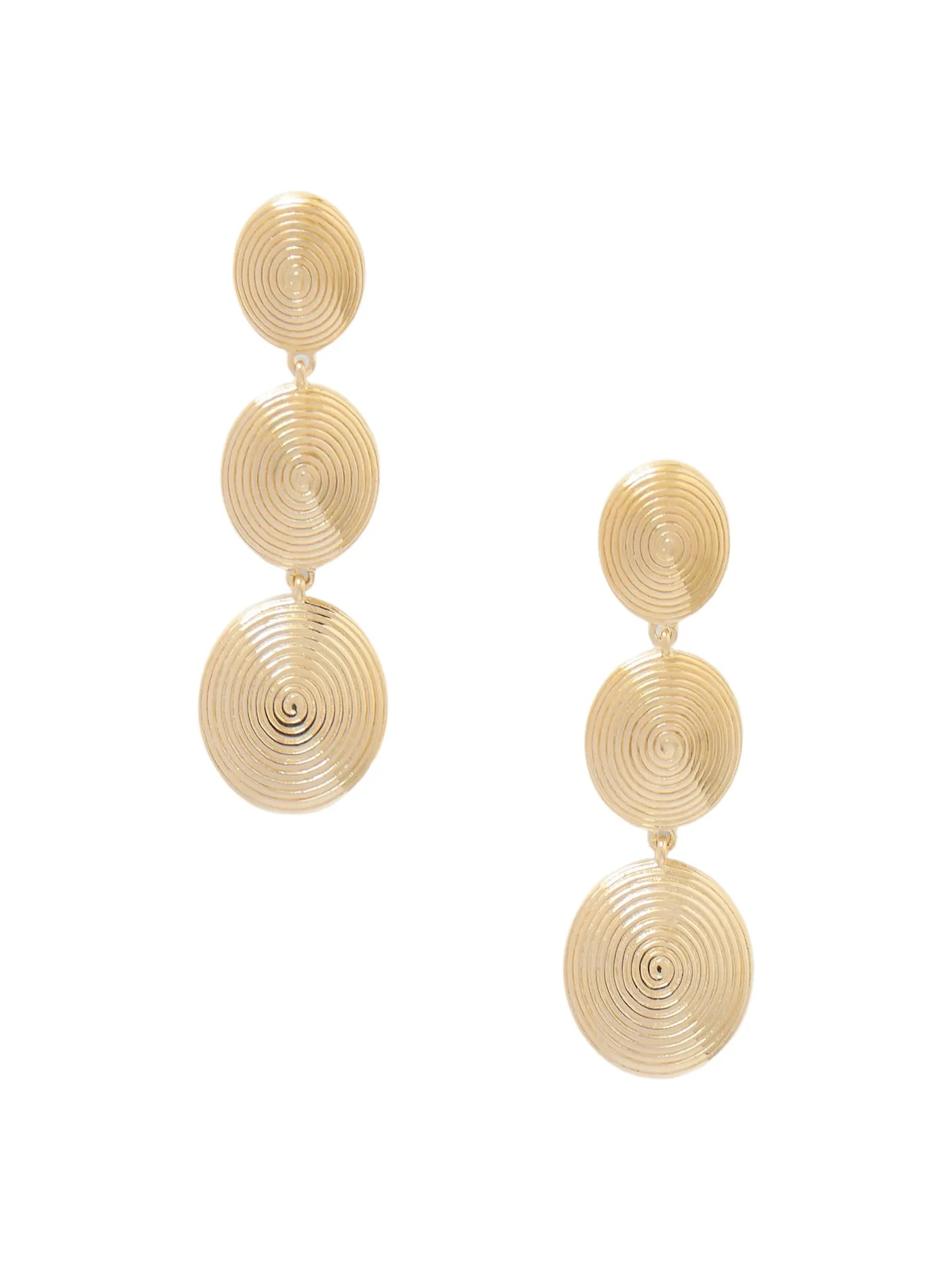 The Ruby Gold-plated Silver Earrings