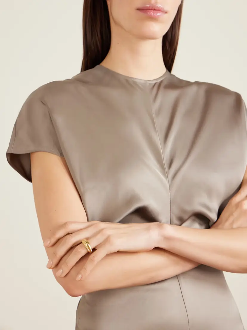 LIÉ STUDIO The Audrey Gold-plated Silver Ring | Thumbnail 2