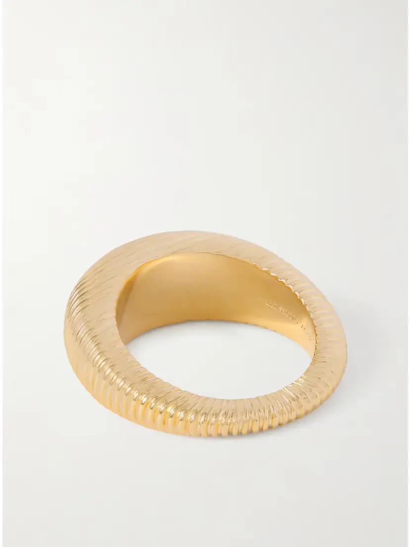 LIÉ STUDIO The Audrey Gold-plated Silver Ring | Thumbnail 3