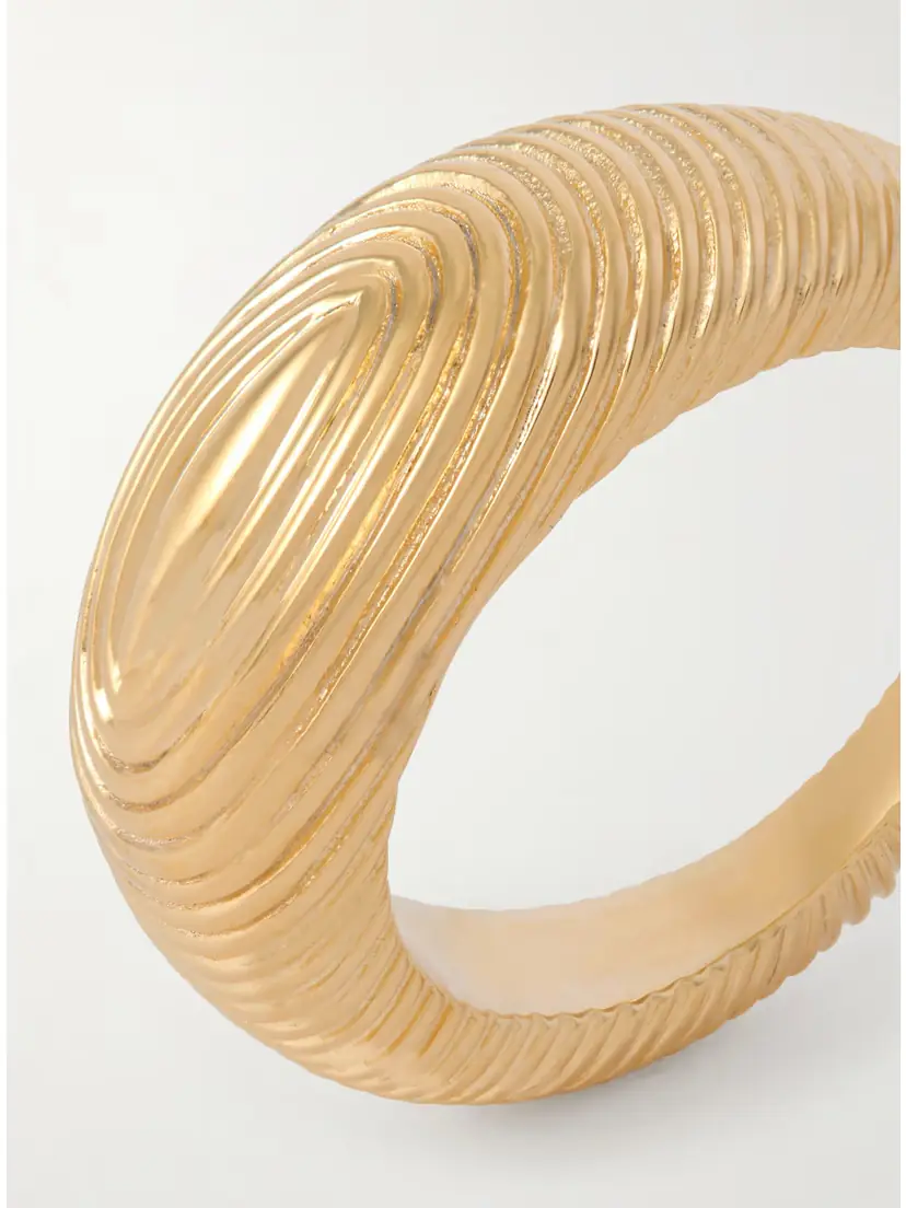 LIÉ STUDIO The Audrey Gold-plated Silver Ring | Thumbnail 4