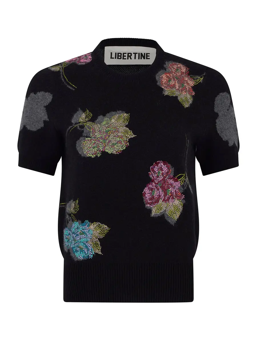Libertine Primrose Shadows Short Sleeve Pullover | Image 1 Libertine Primrose Shadows Short Sleeve Pullover | Image 1