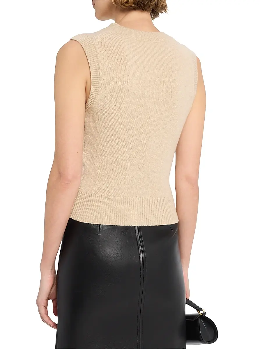 A.L.C. A. L.C. Women's Ian Cashmere Sweater Vest | Thumbnail 4 A.L.C. A. L.C. Women's Ian Cashmere Sweater Vest | Thumbnail 4