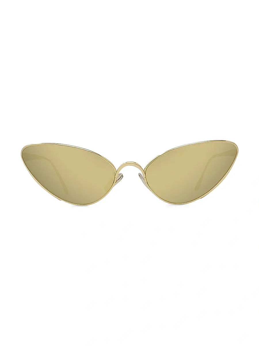 LOEWE Women's 59MM Cat-Eye Sunglasses - Gold | Thumbnail 2 LOEWE Women's 59MM Cat-Eye Sunglasses - Gold | Thumbnail 2
