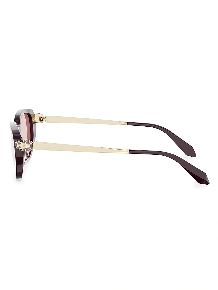 BVLGARI Women's Serpenti Forever 50MM Oval Sunglasses | Thumbnail 3 BVLGARI Women's Serpenti Forever 50MM Oval Sunglasses | Thumbnail 3