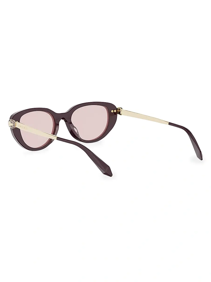 BVLGARI Women's Serpenti Forever 50MM Oval Sunglasses | Thumbnail 4 BVLGARI Women's Serpenti Forever 50MM Oval Sunglasses | Thumbnail 4