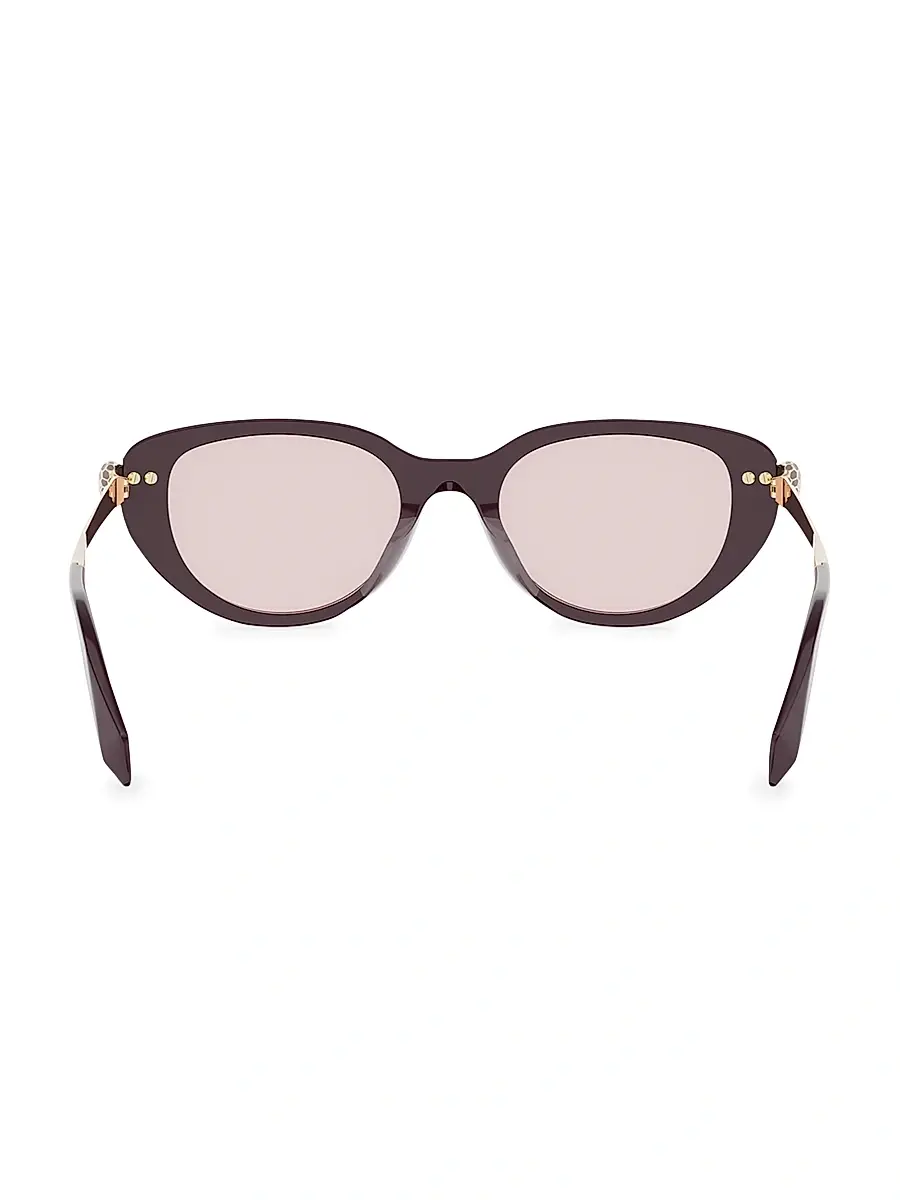BVLGARI Women's Serpenti Forever 50MM Oval Sunglasses | Thumbnail 5 BVLGARI Women's Serpenti Forever 50MM Oval Sunglasses | Thumbnail 5