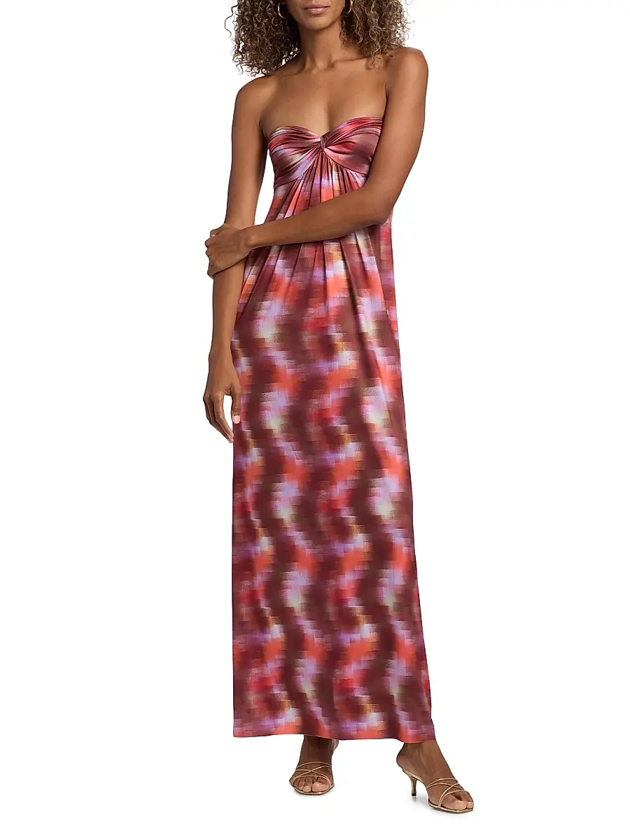 Misa Los Angeles Women's Katrine Strapless Maxi Dress | Thumbnail 2 Misa Los Angeles Women's Katrine Strapless Maxi Dress | Thumbnail 2