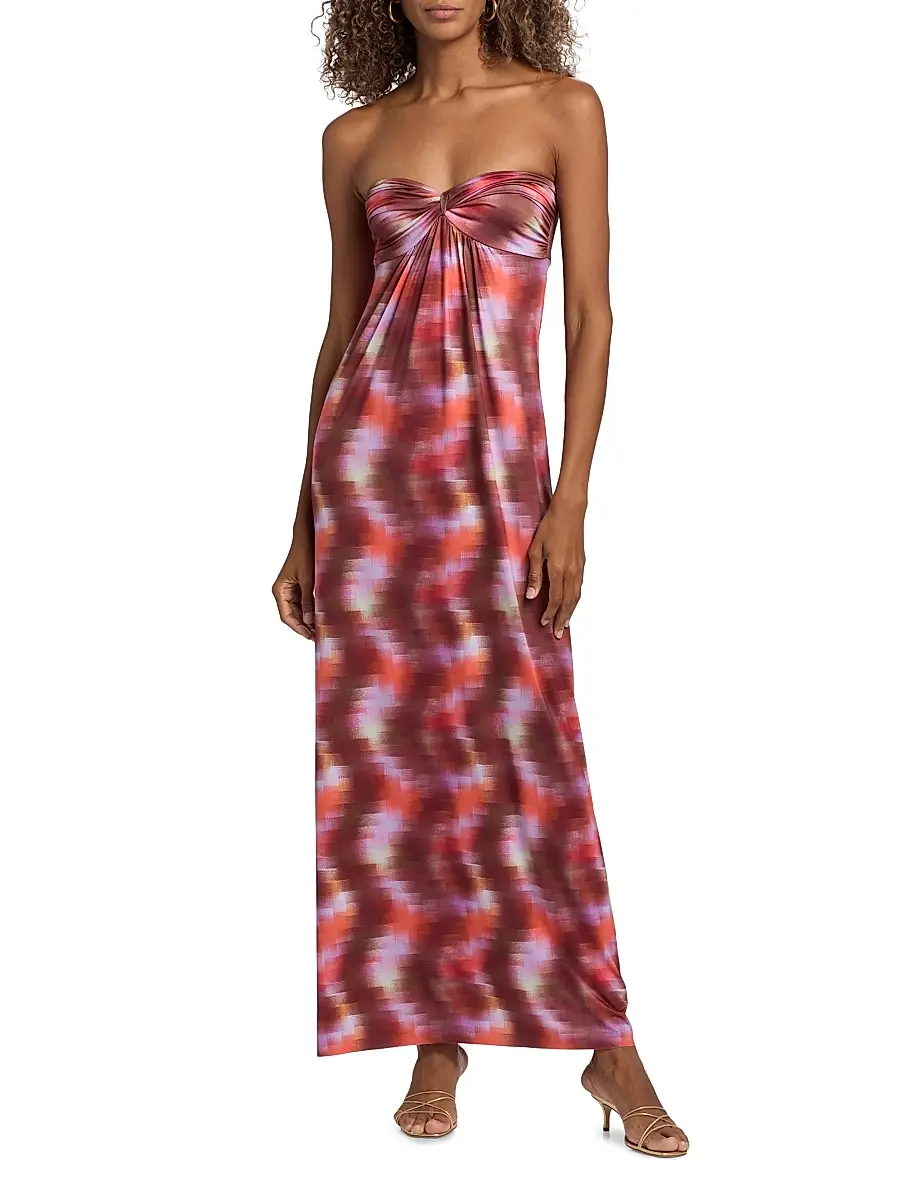 Misa Los Angeles Women's Katrine Strapless Maxi Dress | Thumbnail 3 Misa Los Angeles Women's Katrine Strapless Maxi Dress | Thumbnail 3