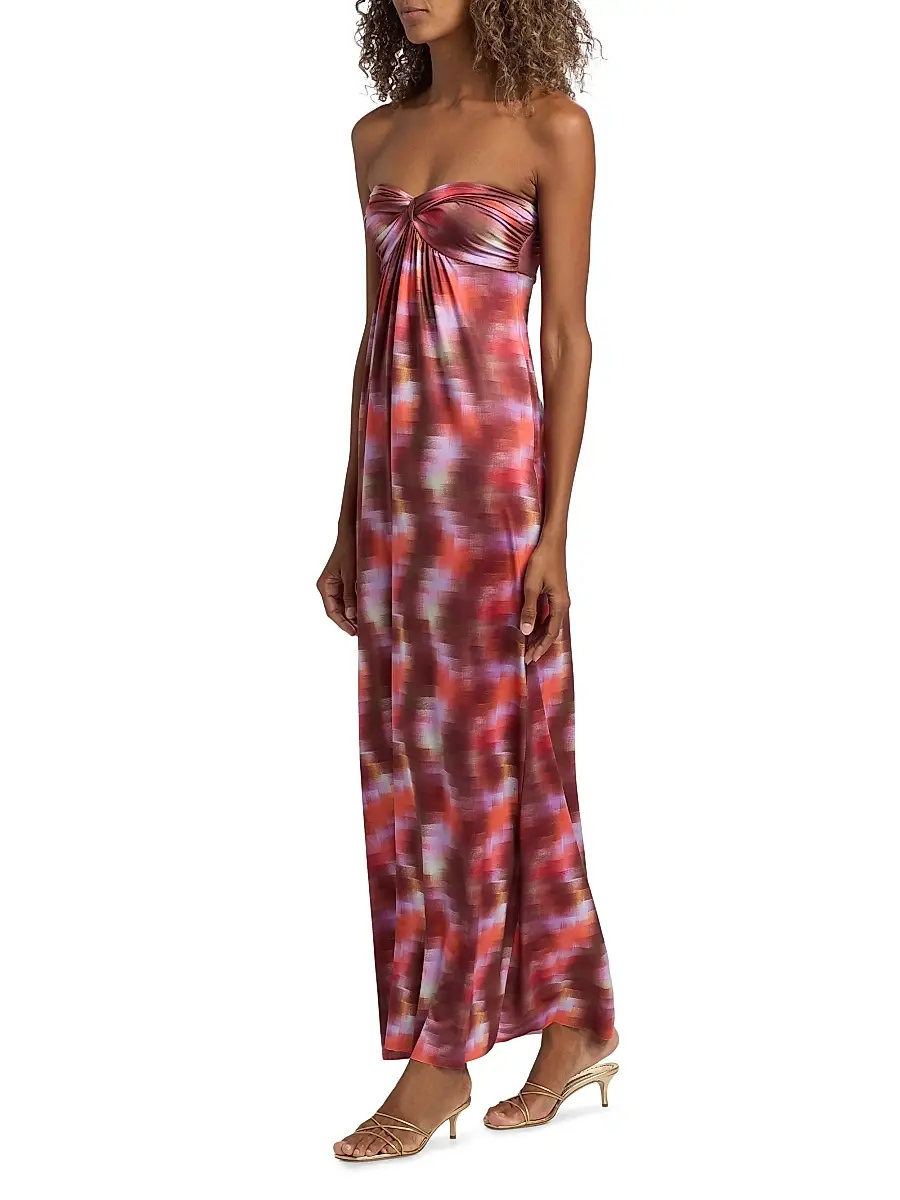 Misa Los Angeles Women's Katrine Strapless Maxi Dress | Thumbnail 4 Misa Los Angeles Women's Katrine Strapless Maxi Dress | Thumbnail 4