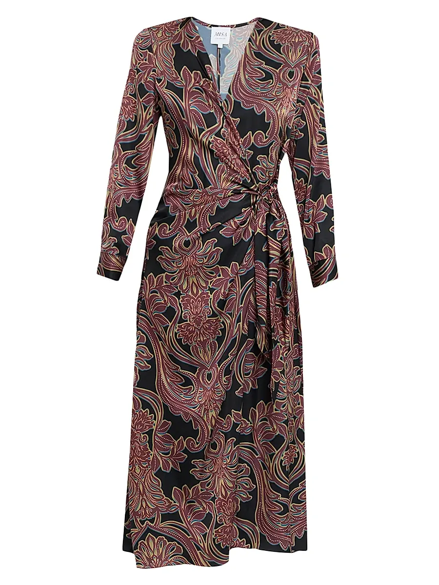 MISA Los Angeles Women's Eliza Floral Jersey Midi-Dress | Image 1 MISA Los Angeles Women's Eliza Floral Jersey Midi-Dress | Image 1