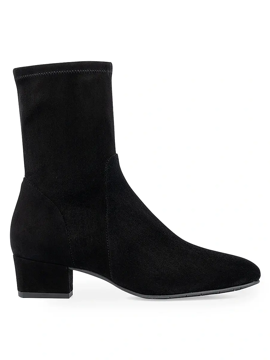 Aquatalia Women's Stassi Suede Ankle Boots - Black | Image 1 Aquatalia Women's Stassi Suede Ankle Boots - Black | Image 1